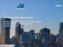 Sites similar to e-forensic.ca