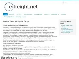 Sites similar to e-freight.net