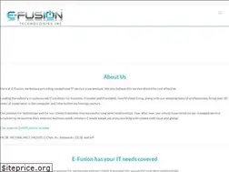 Sites similar to e-fusiontech.com