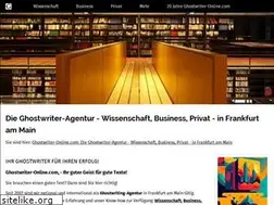 Sites similar to e-ghostwriters.de