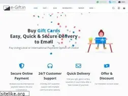 Sites similar to e-gift.in