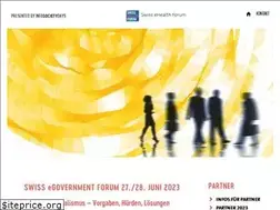 Sites similar to e-governmentforum.ch