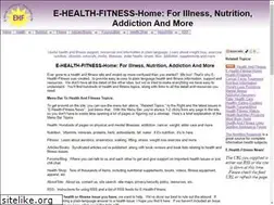Sites similar to e-health-fitness.com