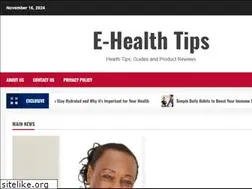 Sites similar to e-healthtips.com