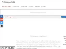 Sites similar to e-hiszpanski.com