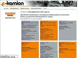 Sites similar to e-kamion.hu