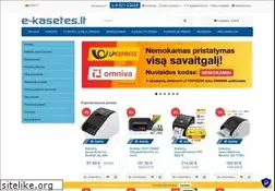 Sites similar to e-kasetes.lt