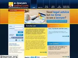 Sites similar to e-lawyersonline.com