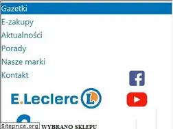 Sites similar to e-leclerc.pl