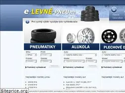 Sites similar to e-levne-pneu.cz