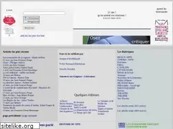 Sites similar to e-litterature.net