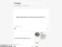 Sites similar to e-maya.blogspot.com