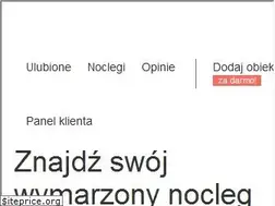 Sites similar to e-nocleg.pl