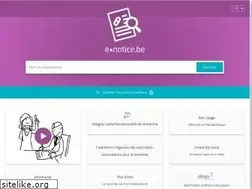 Sites similar to e-notice.be