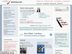 Sites similar to e-nyelv.hu