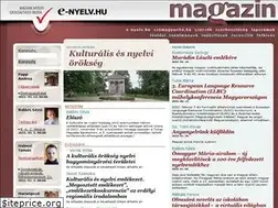 Sites similar to e-nyelvmagazin.hu