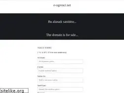 Sites similar to e-ogrenci.net