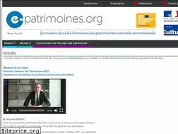 Sites similar to e-patrimoines.org