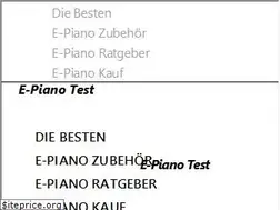 Sites similar to e-piano-test.com