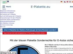Sites similar to e-plakette.eu