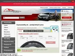 Sites similar to e-pneumatiky.sk