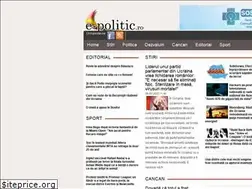 Sites similar to e-politic.ro