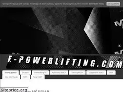 Sites similar to e-powerlifting.com