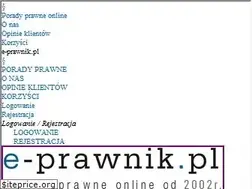Sites similar to e-prawnik.pl