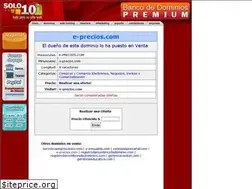 Sites similar to e-precios.com