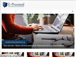 Sites similar to e-procesal.com
