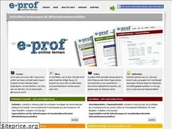 Sites similar to e-prof.de