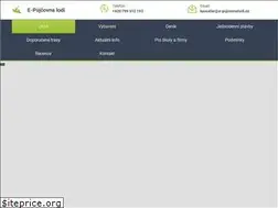 Sites similar to e-pujcovnalodi.cz