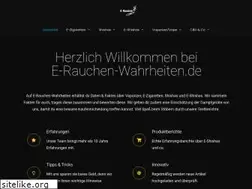 Sites similar to e-rauchen-wahrheiten.de