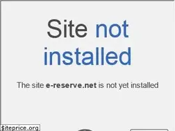 Sites similar to e-reserve.net