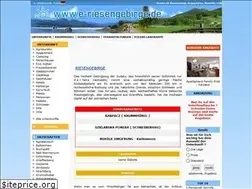 Sites similar to e-riesengebirge.de