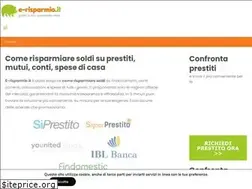 Sites similar to e-risparmio.it