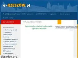 Sites similar to e-rzeszow.pl
