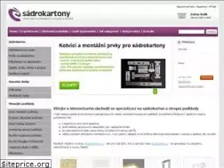 Sites similar to e-sadrokartony.cz