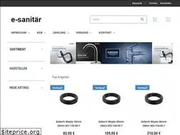 Sites similar to e-sanitaer.de