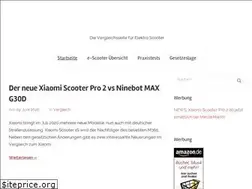 Sites similar to e-scooter-vergleich.de