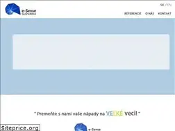 Sites similar to e-sense.sk