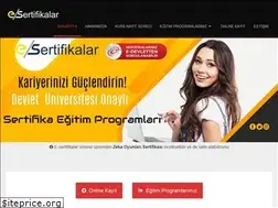 Sites similar to e-sertifikalar.com
