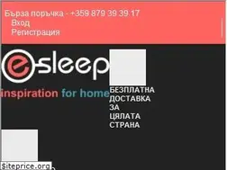 Sites similar to e-sleep.bg