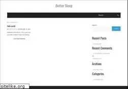 Sites similar to e-sleepdisorders.com