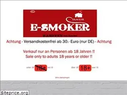 Sites similar to e-smokerhaus.de