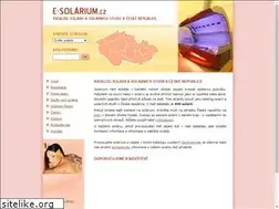 Sites similar to e-solarium.cz