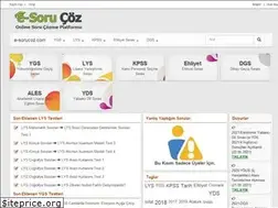 Sites similar to e-sorucoz.com