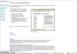 Sites similar to e-speaking.com
