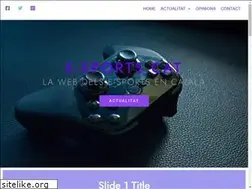 Sites similar to e-sports.cat