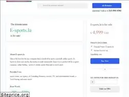 Sites similar to e-sports.la
